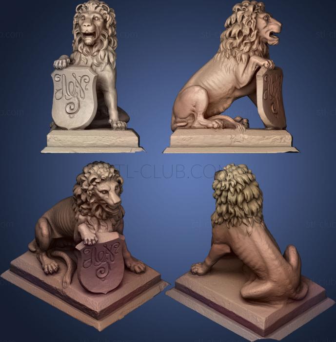 3D model Chateau Lion (STL)